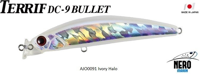 Terrif DC- 9 Bullet  AJO0091 / Ivory Halo