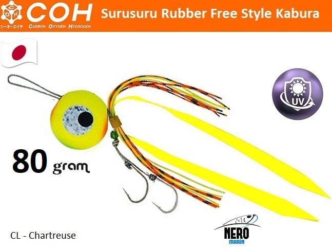 COH Kabura Slider Tai Rubber Jig 80gr. CL
