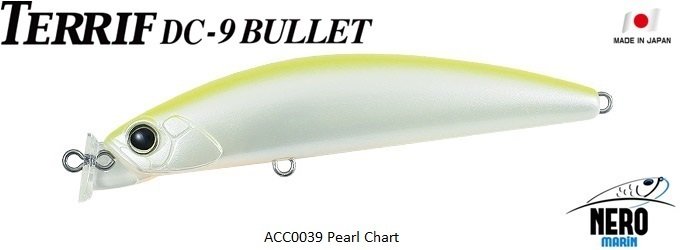 Terrif DC- 9 Bullet  ACC0039 / Pearl Chart