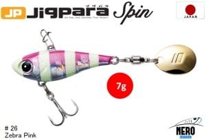 MC Jigpara Spin JPSPIN-7#26 Zebra Pink