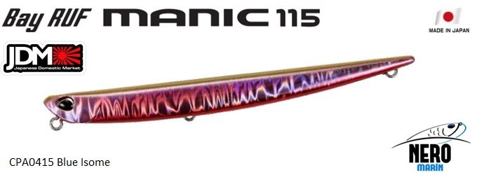 Bay Ruf Manic 115  CPA0415