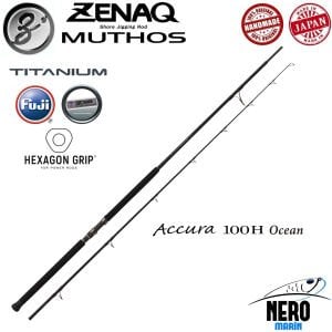Zenaq Muthos Accura 100H Ocean Shore Jigging Olta Kamışı 305cm 30 -200gr