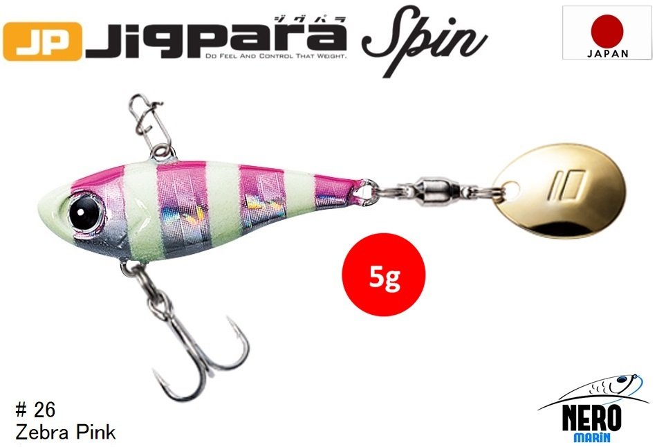 MC Jigpara Spin JPSPIN-5#26 Zebra Pink