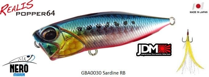 Realis Popper 64SW  GBA0030 Sardine RB