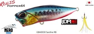 Realis Popper 64SW  GBA0030 Sardine RB