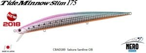 Tide Minnow Slim 175 CBA0189 / Sakura Sardine