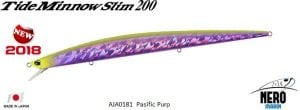 Tide Minnow Slim 200  AJA0181 / Pasific Purp