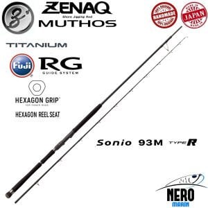 Zenaq Muthos Sonio 93M Type R Shore Jigging Olta Kamışı 282cm 10 -100gr