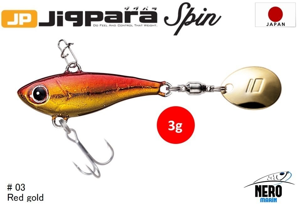MC Jigpara Spin JPSPIN-3#03 Red-Gold