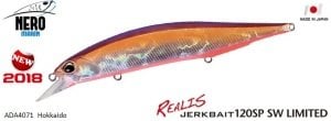 Realis Jerkbait 120SP SW ADA4071 Hokkaido