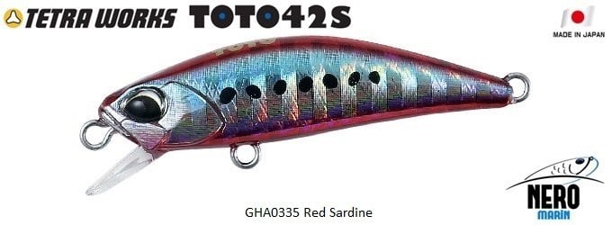 Tetra Works Toto 42S  GHA0335 / Red Sardine