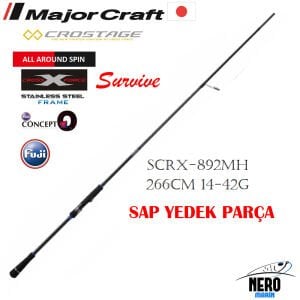 MC Crostage New SCRX-892MH All-Round Spin Kamış 266cm 14-42g Yedek Sap Parça