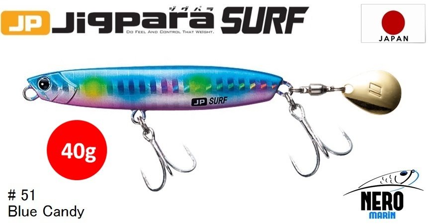 MC Jigpara Surf JPSURF-40gr #51 Blue Candy