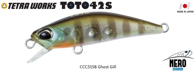 Tetra Works Toto 42S  CCC3158 / Ghost Gill