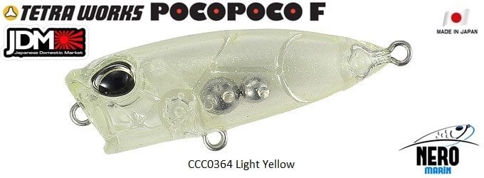 Tetra Works Pocopoco F  CCC0364 / Light Yellow