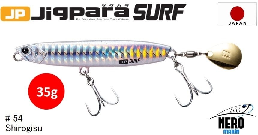 MC Jigpara Surf JPSURF-35gr #54 Shirogisu