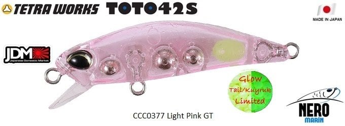 Tetra Works Toto 42S  CCC0377 Light Pink GT