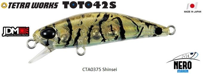 Tetra Works Toto 42S  CTA0375 / Shinsei