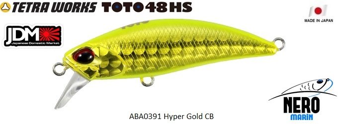 Tetra Works Toto 48HS  ABA0391 / Hyper Gold HB