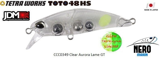 Tetra Works Toto 48HS  CCC0349 / Clear Aurora