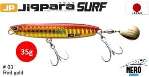 MC Jigpara Surf JPSURF-35gr #03 Red Gold