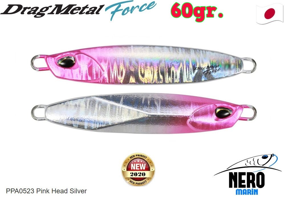 Duo Drag Metal Force Jig 60gr. PPA0523 Pink Head Silver