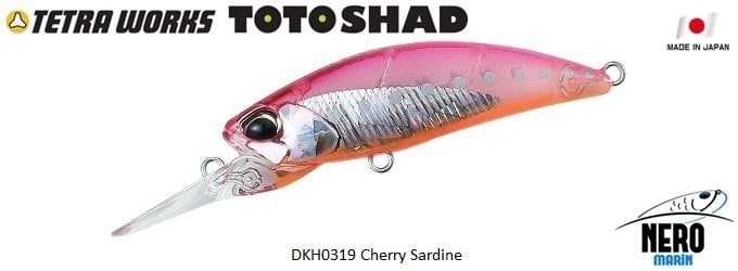 Tetra Works Toto Shad 48S  DKH0319 / Cherry Sardine