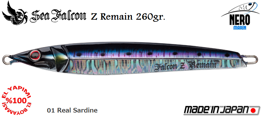 Z Remain 260 Gr.	01	Real Sardine