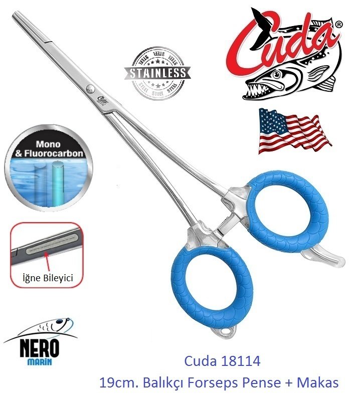 Cuda 18114 7,5'' SS Fishing Forceps
