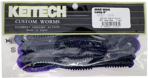 Keitech Mad Wag Long 8'' #307 Junebug