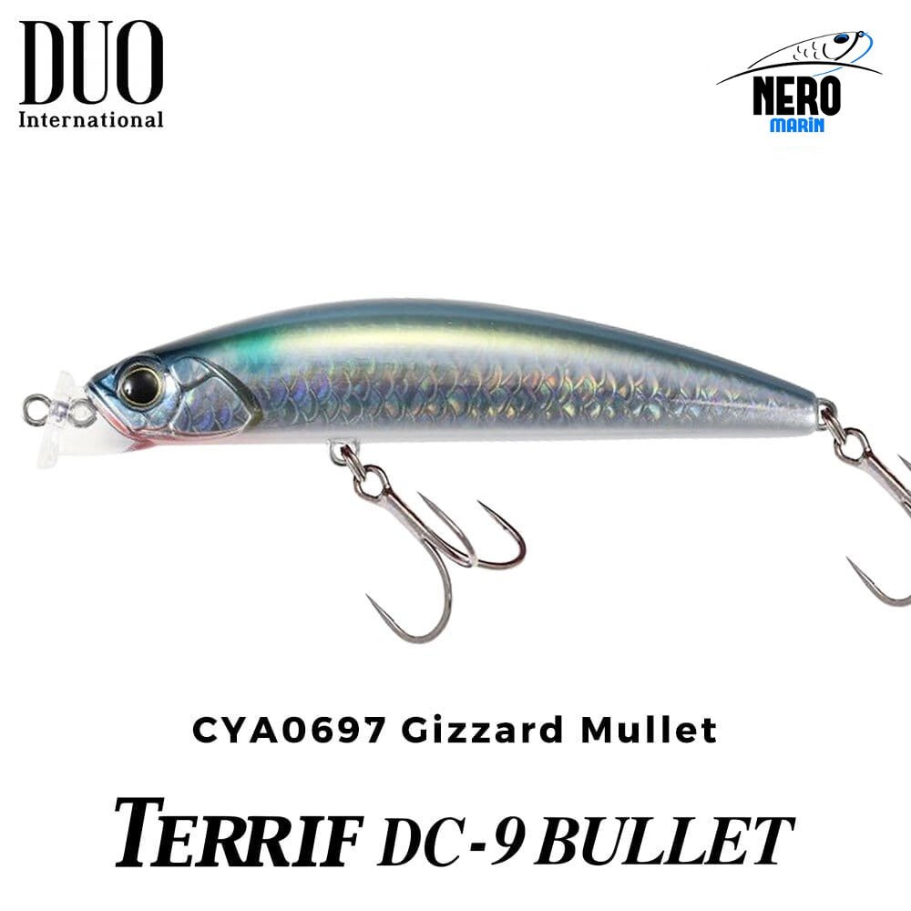 Duo Terrif DC- 9 Bullet CYA0697 Gizzard Mullet