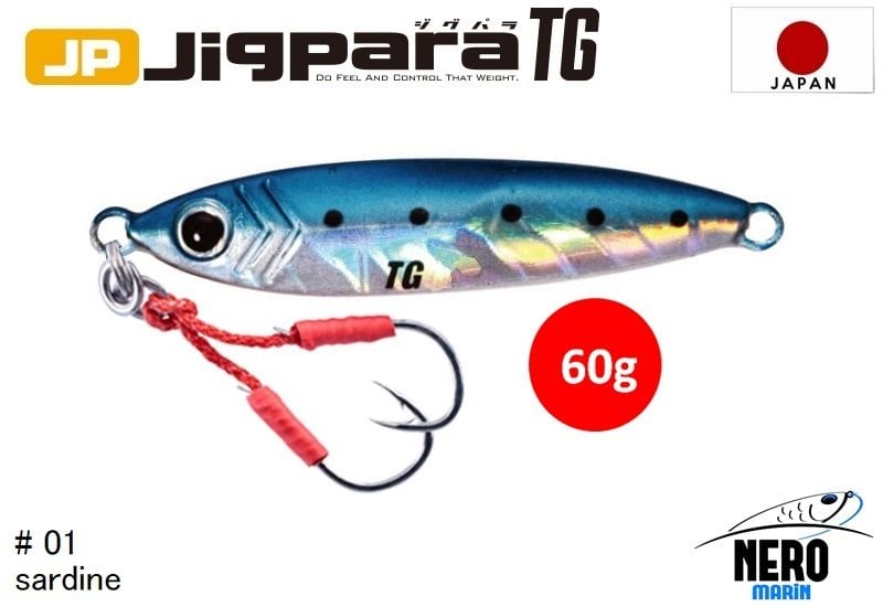 MC Jigpara Tungsten JPTG-60gr #1 Sardine