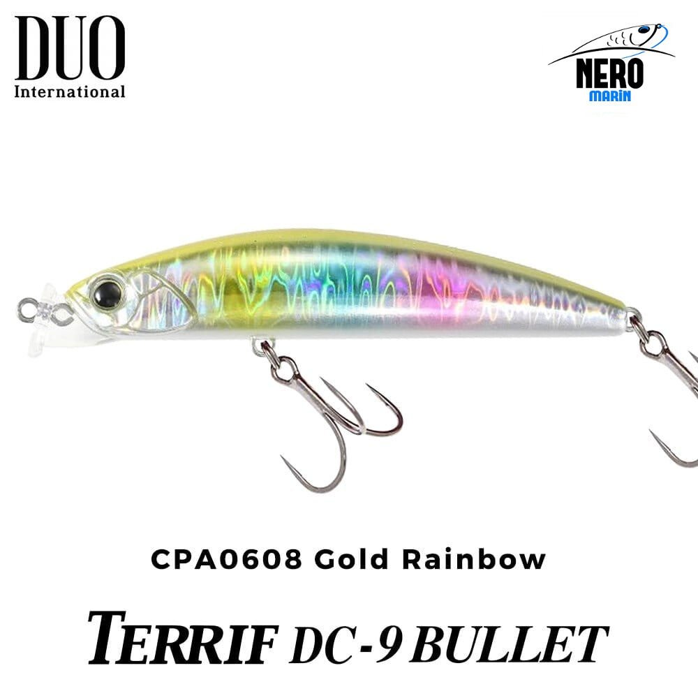 Duo Terrif DC- 9 Bullet CPA0608 Gold Rainbow