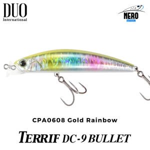 Duo Terrif DC- 9 Bullet CPA0608 Gold Rainbow