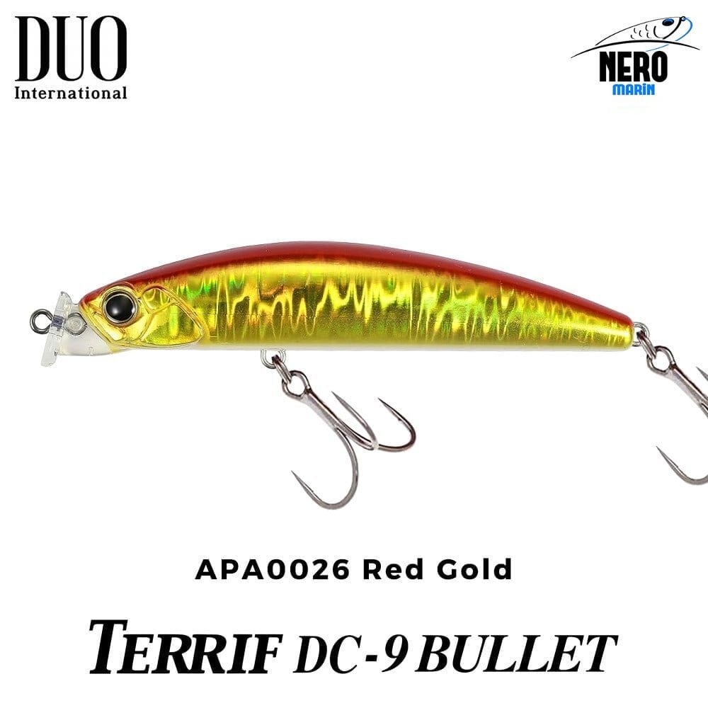 Duo Terrif DC- 9 Bullet APA0026 Red Gold