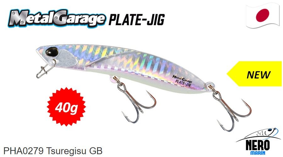 Duo Metal Garage Plate Jig 40gr. PHA0279 Tsuregisu GB