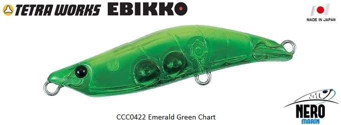 Tetra Works Ebikko  CCC0422 / Emerald Green Chart
