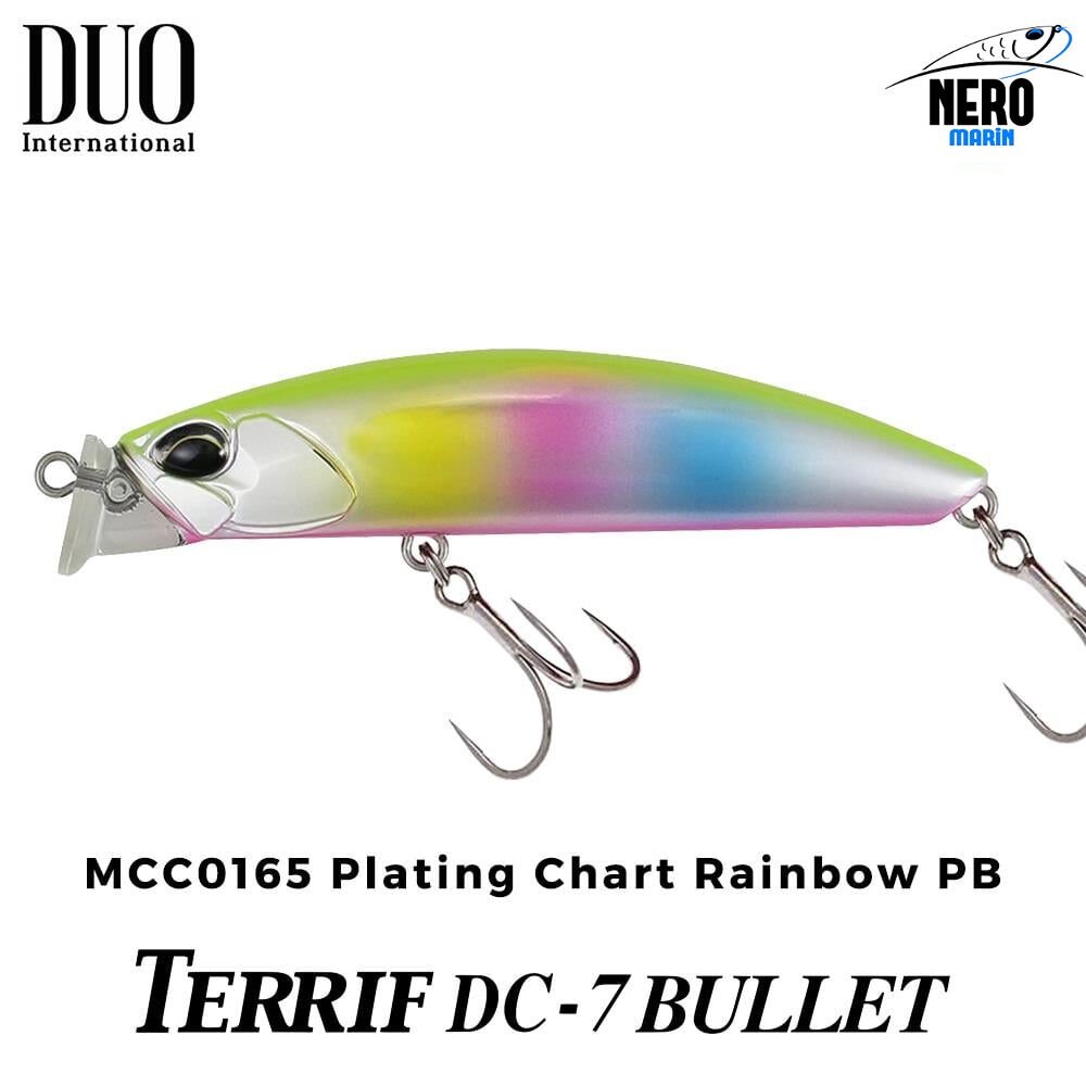 Duo Terrif DC- 7 Bullet MCC0165 Metal Chart Rainbow