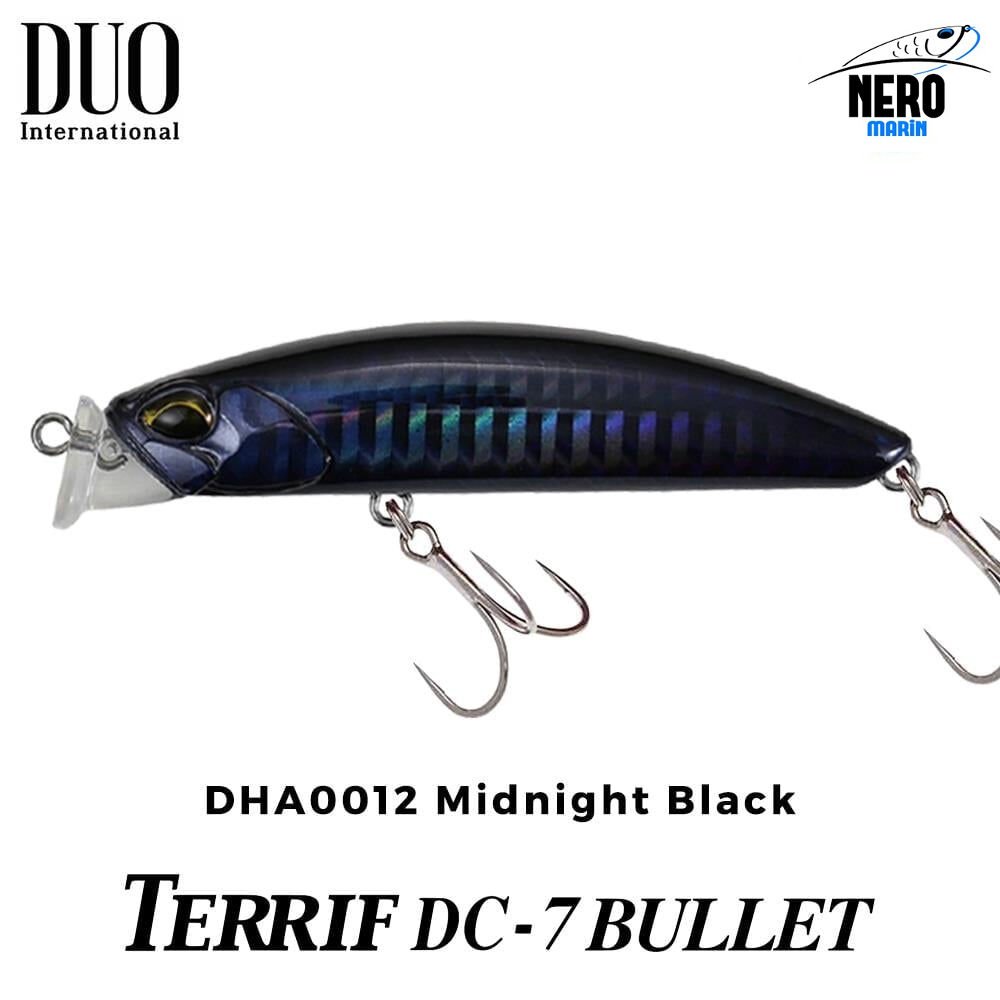 Duo Terrif DC- 7 Bullet DHA0012 Midnight Black