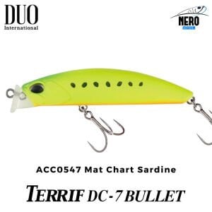 Duo Terrif DC- 7 Bullet ACC0547 Mat Chart Sardine