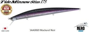 Tide Minnow Slim 175 SAA0069 Mackerel Noir