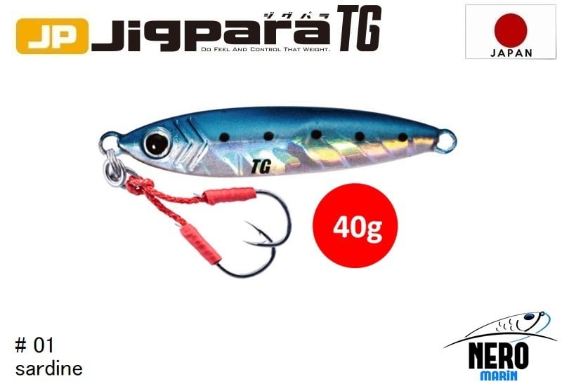 MC Jigpara Tungsten JPTG-40gr #1 Sardine