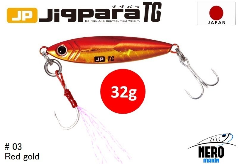 MC Jigpara Tungsten JPTG-32gr #3 Red Gold