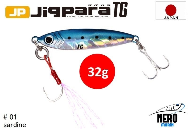 MC Jigpara Tungsten JPTG-32gr #1 Sardine