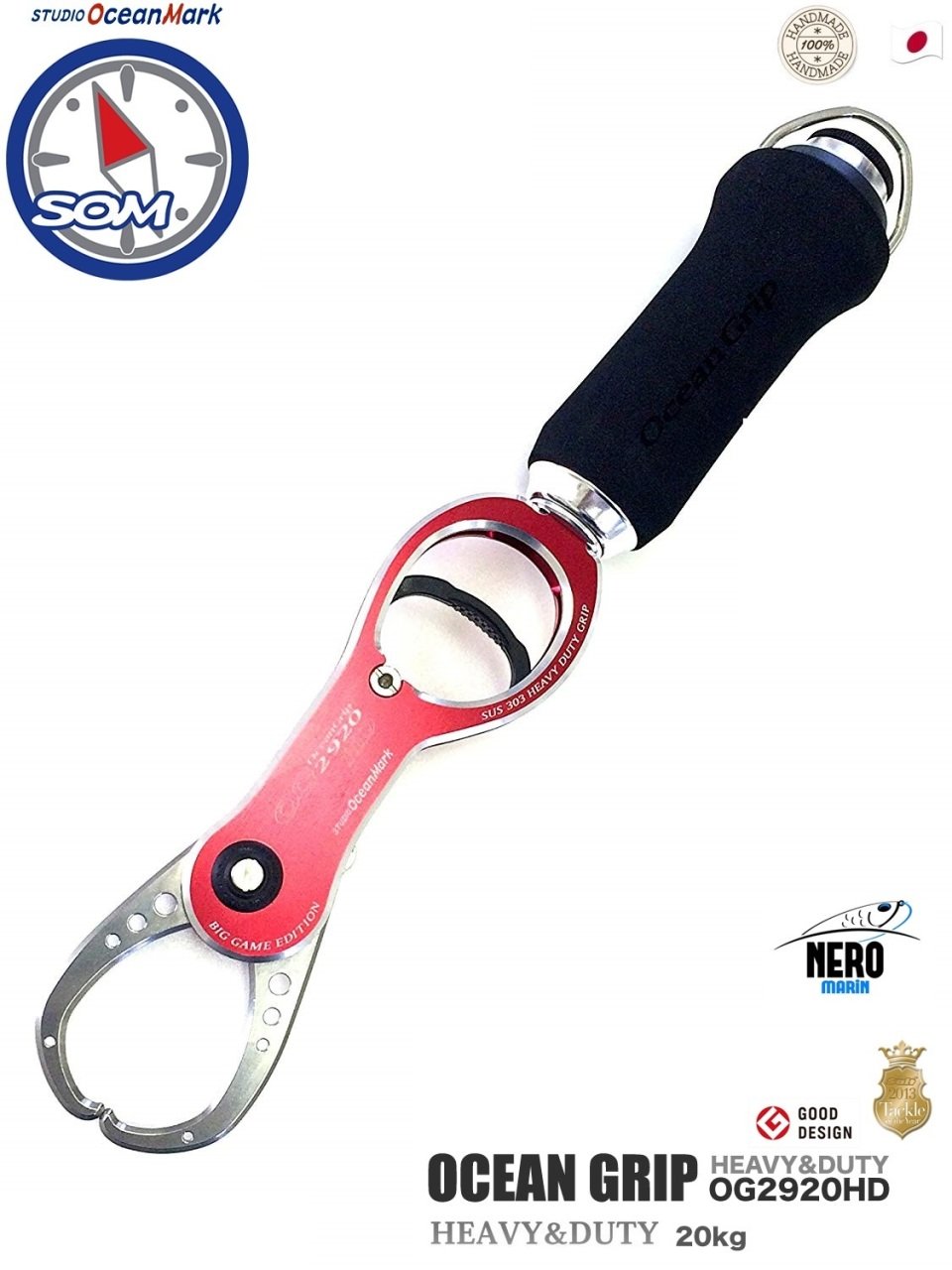 SOM Ocean Grip Kırmızı 2920HD RS