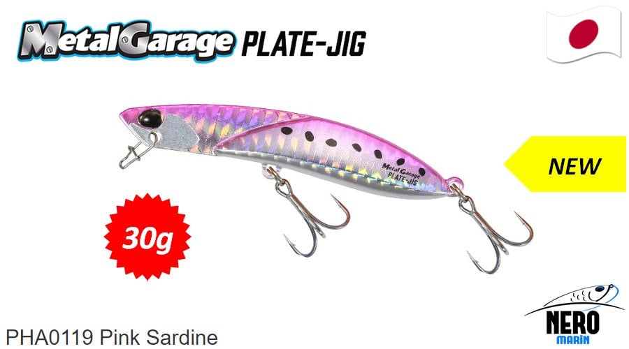 Duo Metal Garage Plate Jig 30gr. PHA0119 Pink Sardine