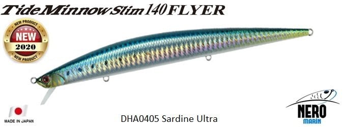 Tide Minnow Slim Flyer 140 DHA0405 Sardine Ultra