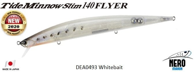 Tide Minnow Slim Flyer 140 DEA0493 Whitebait