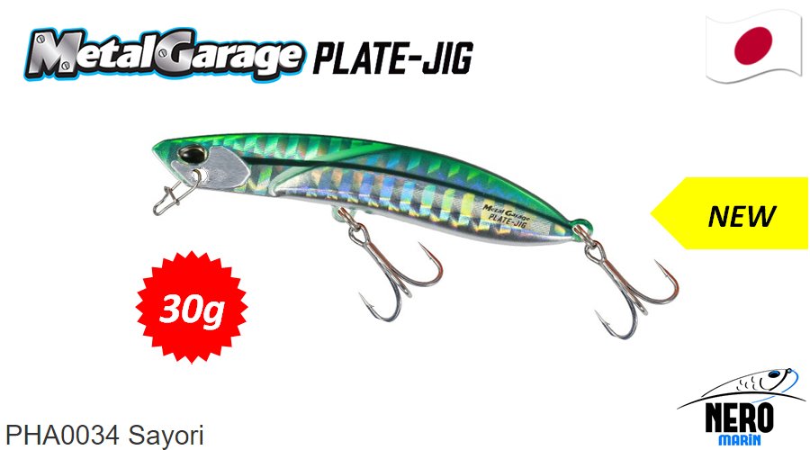 Duo Metal Garage Plate Jig 30gr. PHA0034 Sayori