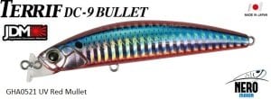 Terrif DC- 9 Bullet GHA0521 UV Red Mullet
